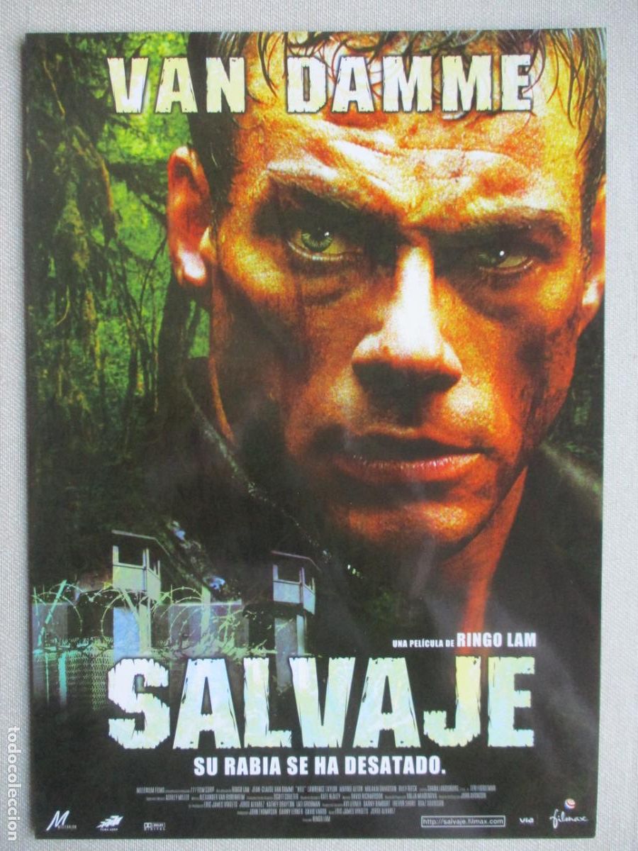 Cine: SALVAJE. GUIA ORIGINAL ESTRENO. PEDIDO MINIMO EN GUIAS 10 EUROS.