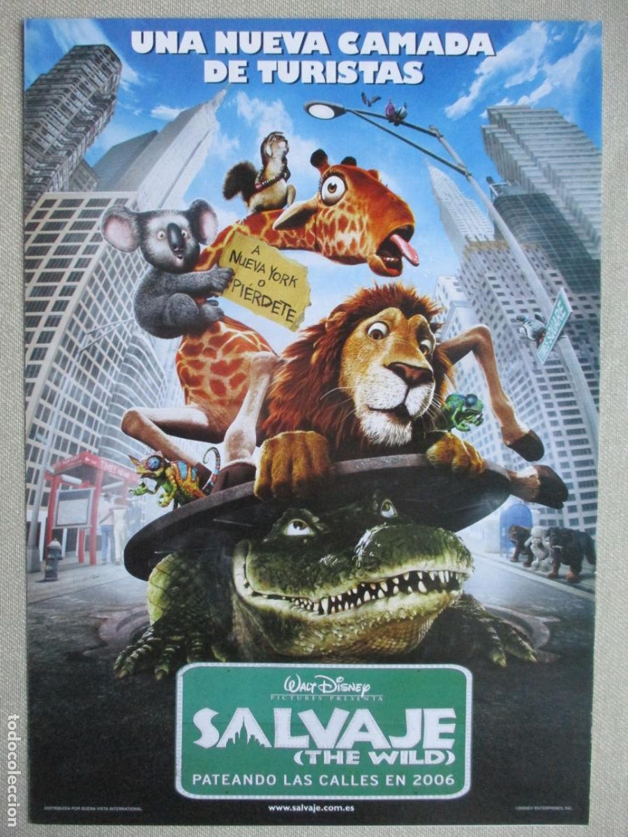 Cine: SALVAJE. GUIA ORIGINAL ESTRENO. PEDIDO MINIMO EN GUIAS 10 EUROS.