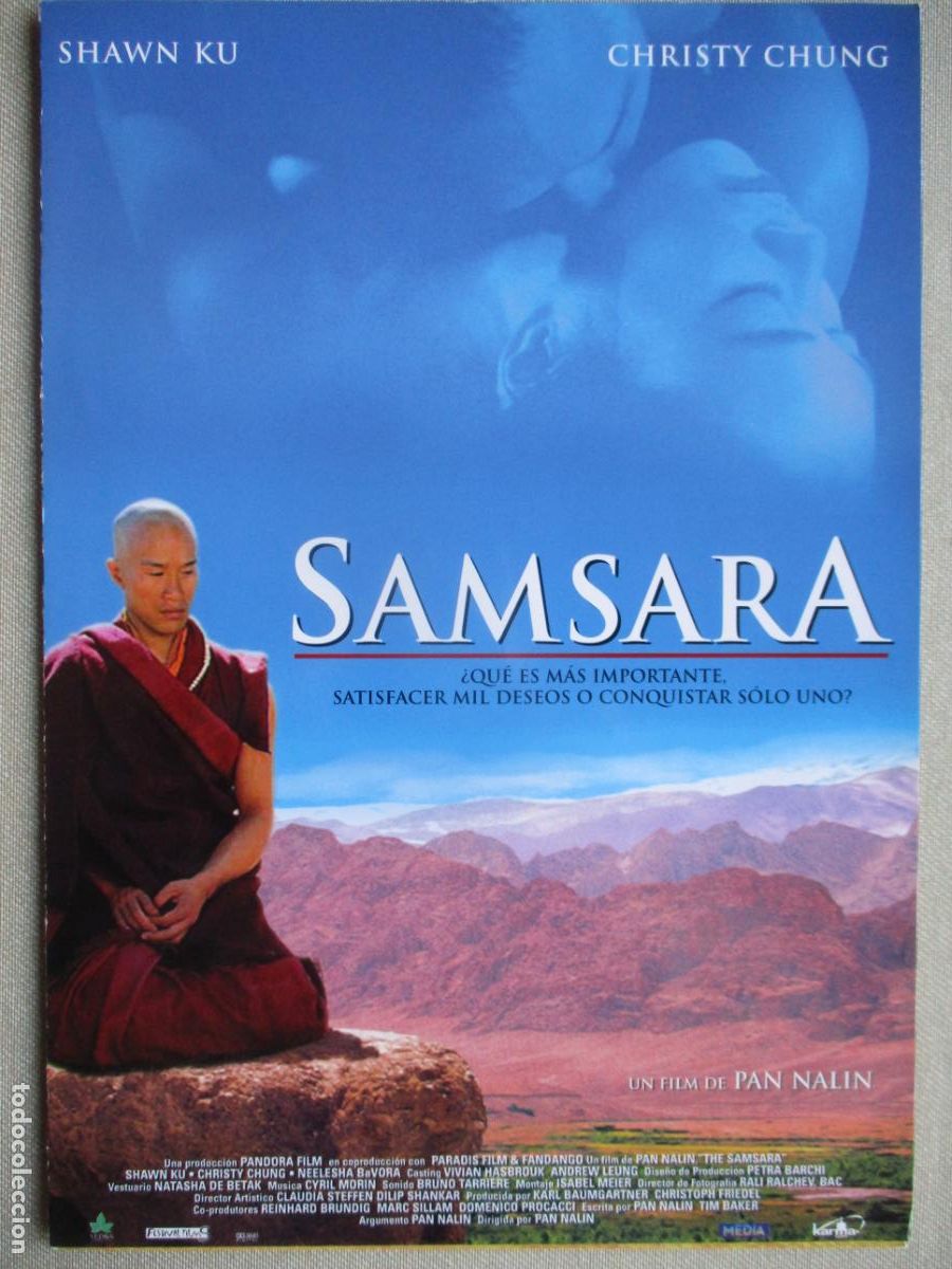 Cine: SAMSARA. GUIA ORIGINAL ESTRENO. PEDIDO MINIMO EN GUIAS 10 EUROS.