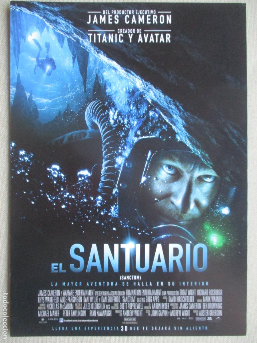 Cine: EL SANTUARIO. GUIA ORIGINAL ESTRENO. PEDIDO MINIMO EN GUIAS 10 EUROS.