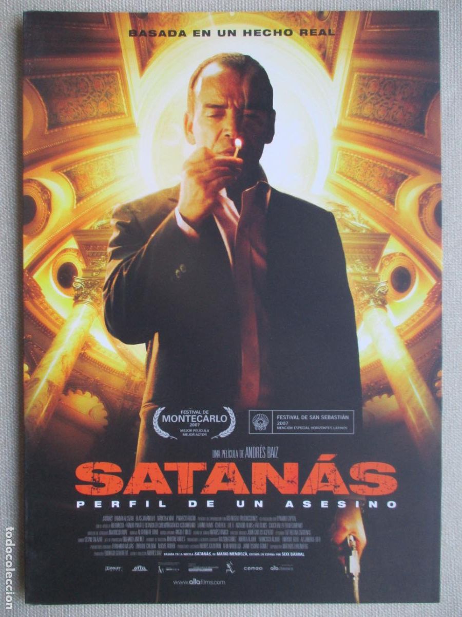 Cine: SATANAS PERFIL DE UN ASESINO. GUIA ORIGINAL ESTRENO. PEDIDO MINIMO EN GUIAS 10 EUROS.