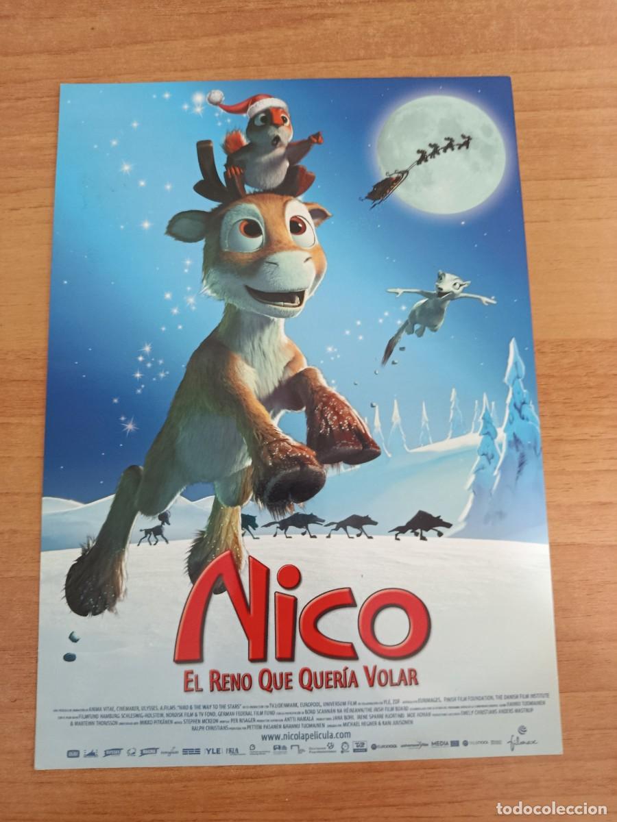 Cine: G34--GUIA DE LA PELICULA ---NICO, EL RENO QUE QUERIA VOLAR