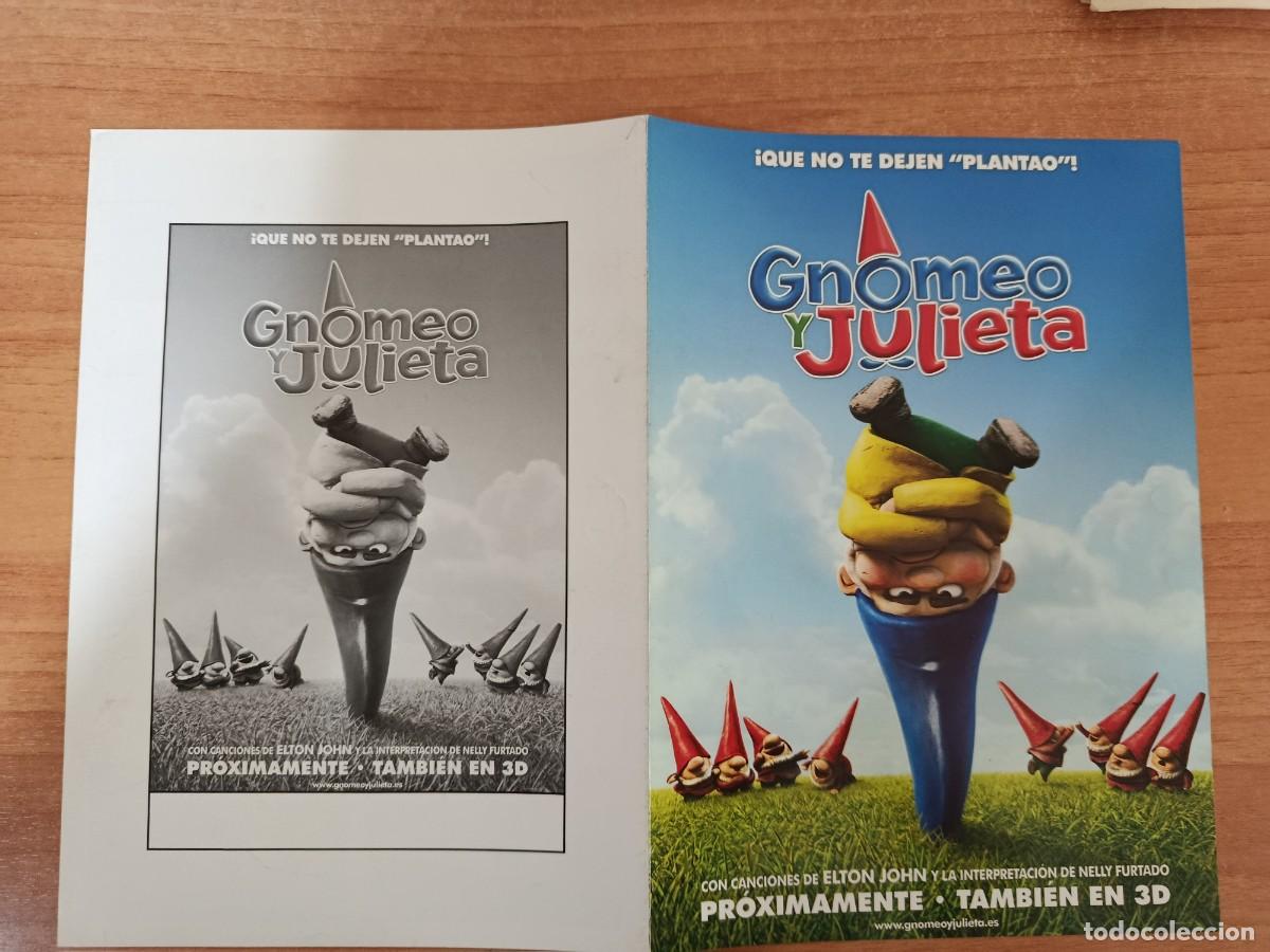 Cine: G34--GUIA DE LA PELICULA --- GNOMEO Y JULIETA