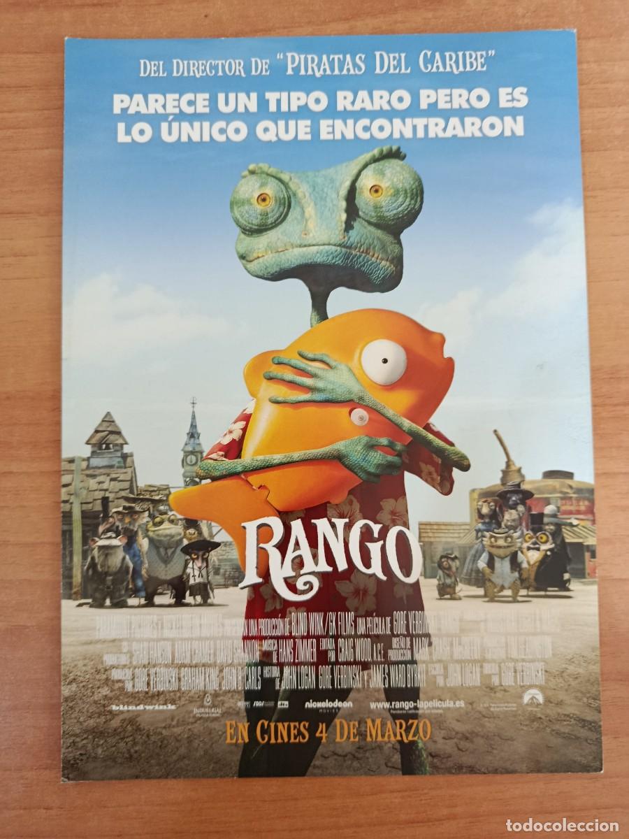 Cine: G34--GUIA DE LA PELICULA --- RANGO