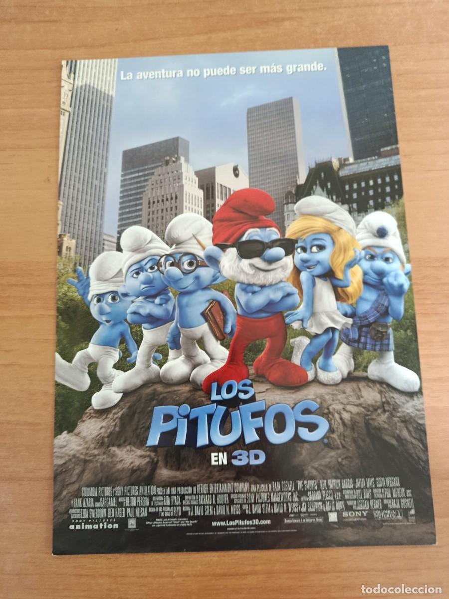 Cine: G34--GUIA DE LA PELICULA --- LOS PITUFOS EN 3D