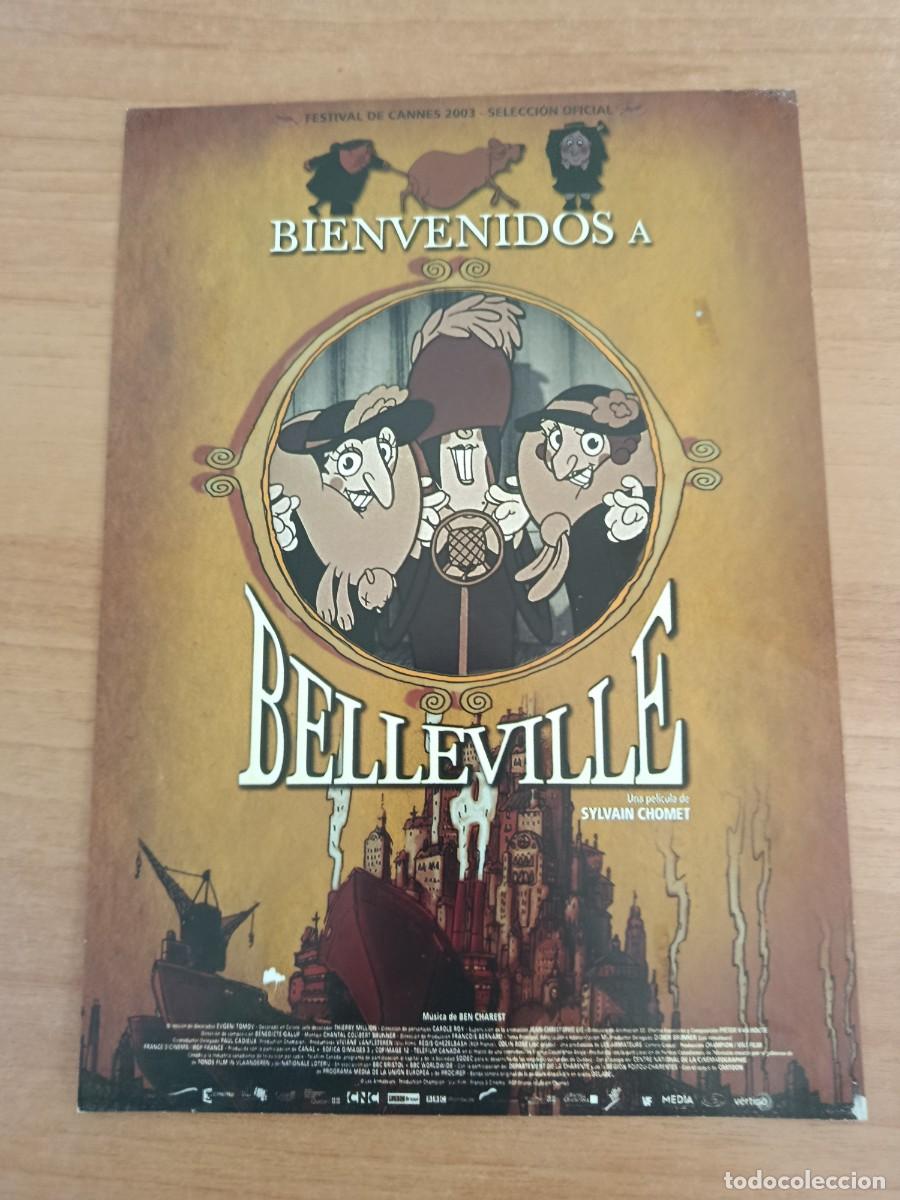 Cine: G34--GUIA DE LA PELICULA --- BIENVENIDOS A BELLEVILLE