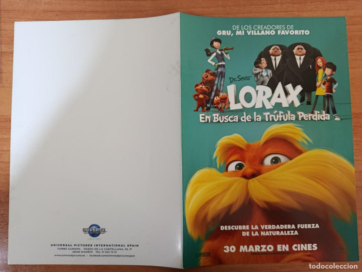 Cine: G34--GUIA DE LA PELICULA --- LORAX, EN BUSCA DE LA TRUFULA PERDIDA