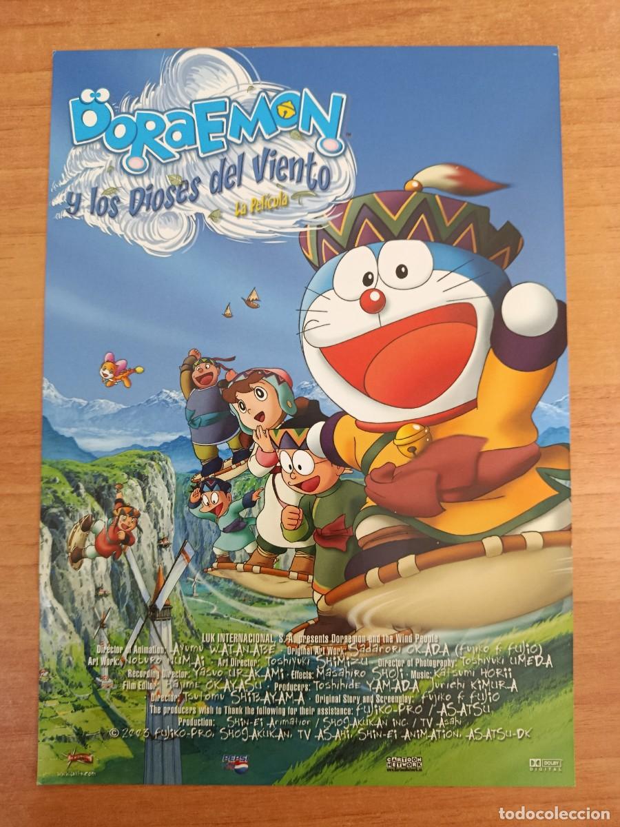 Cine: G34--GUIA DE LA PELICULA --- DORAEMON Y LOS DIOSES DEL VIENTO