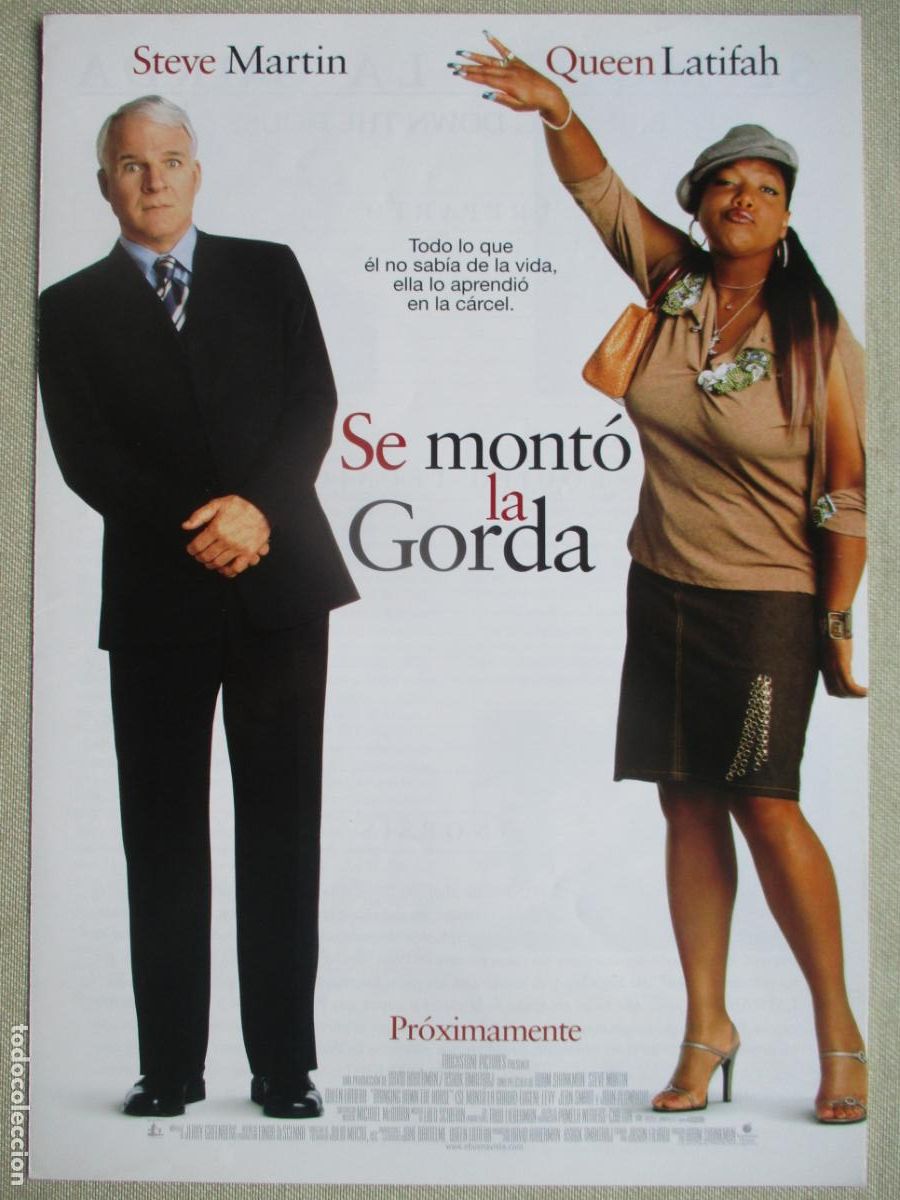 Cine: SE MONTO LA GORDA. GUIA ORIGINAL ESTRENO. PEDIDO MINIMO EN GUIAS 10 EUROS.
