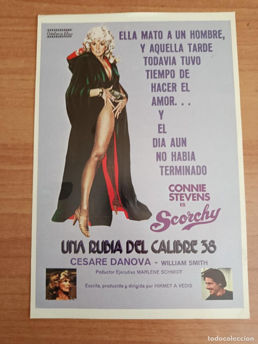 Cine: G34--GUIA DE LA PELICULA --- UNA RUBIA DEL CALIBRE 38