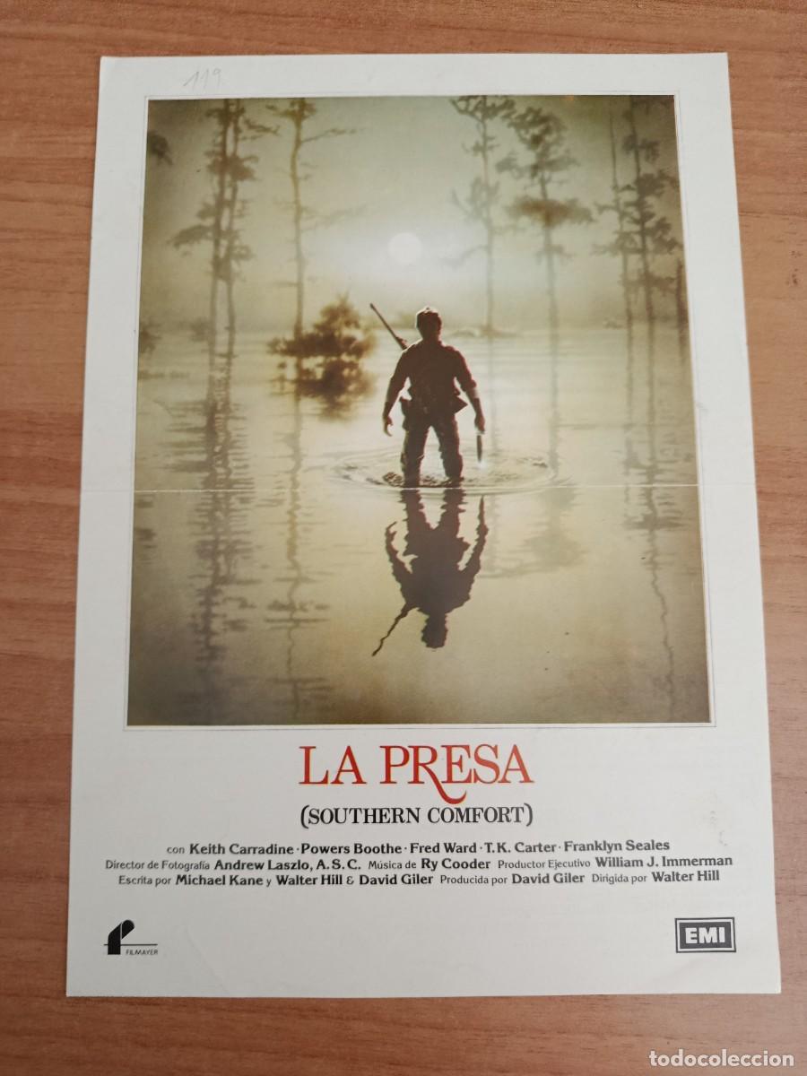 Cine: G34--GUIA DE LA PELICULA --- LA PRESA