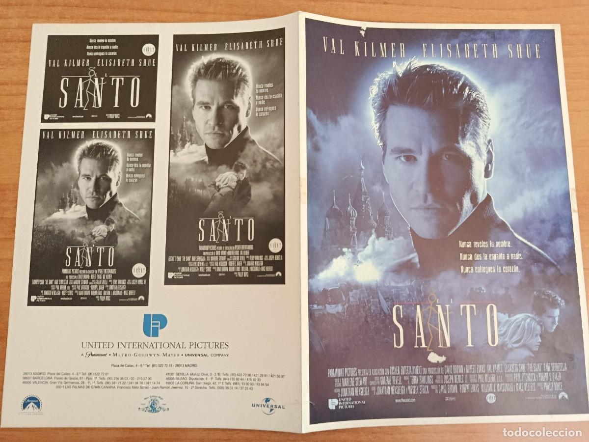 Cine: G34--GUIA DE LA PELICULA ---EL SANTO