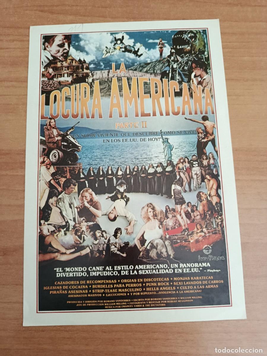 Cine: G34--GUIA DE LA PELICULA ---LA LOCURA AMERICANA PARTE II