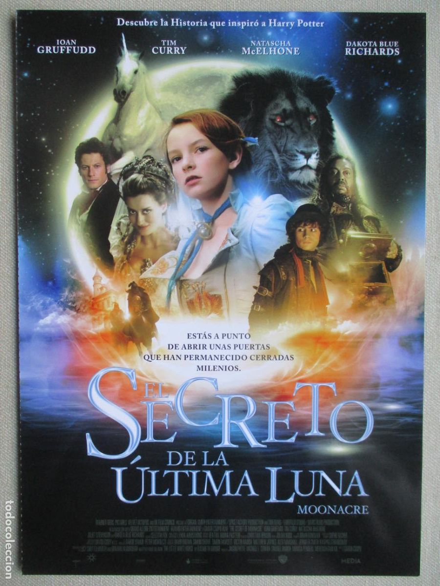 Cine: EL SECRETO DE LA ULTIMA LUNA. GUIA ORIGINAL ESTRENO. PEDIDO MINIMO EN GUIAS 10 EUROS.