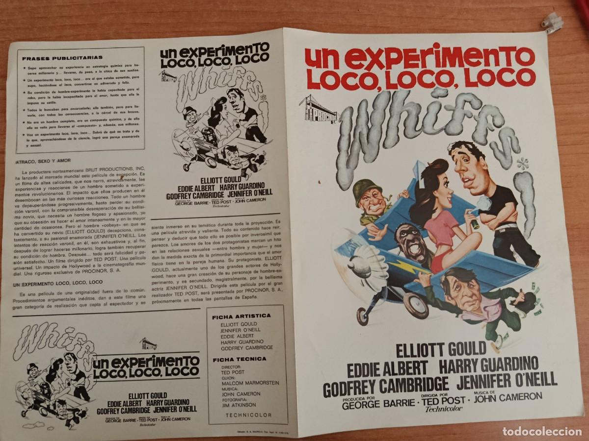 Cine: G34--GUIA DE LA PELICULA ---UN EXPERIMENTO LOCO.LOCO.LOCO