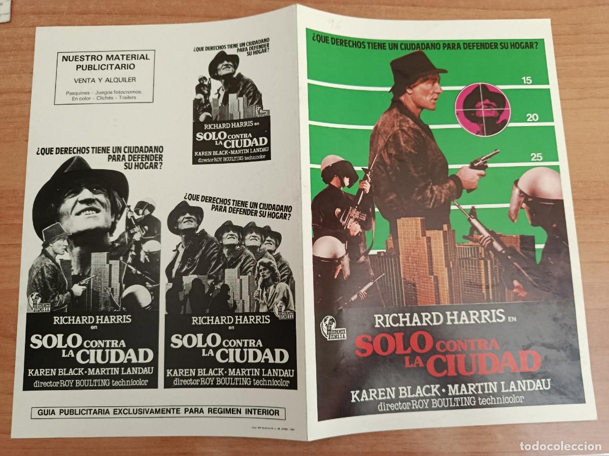 Cine: G34--GUIA DE LA PELICULA --- SOLO CONTRA LA CIUDAD