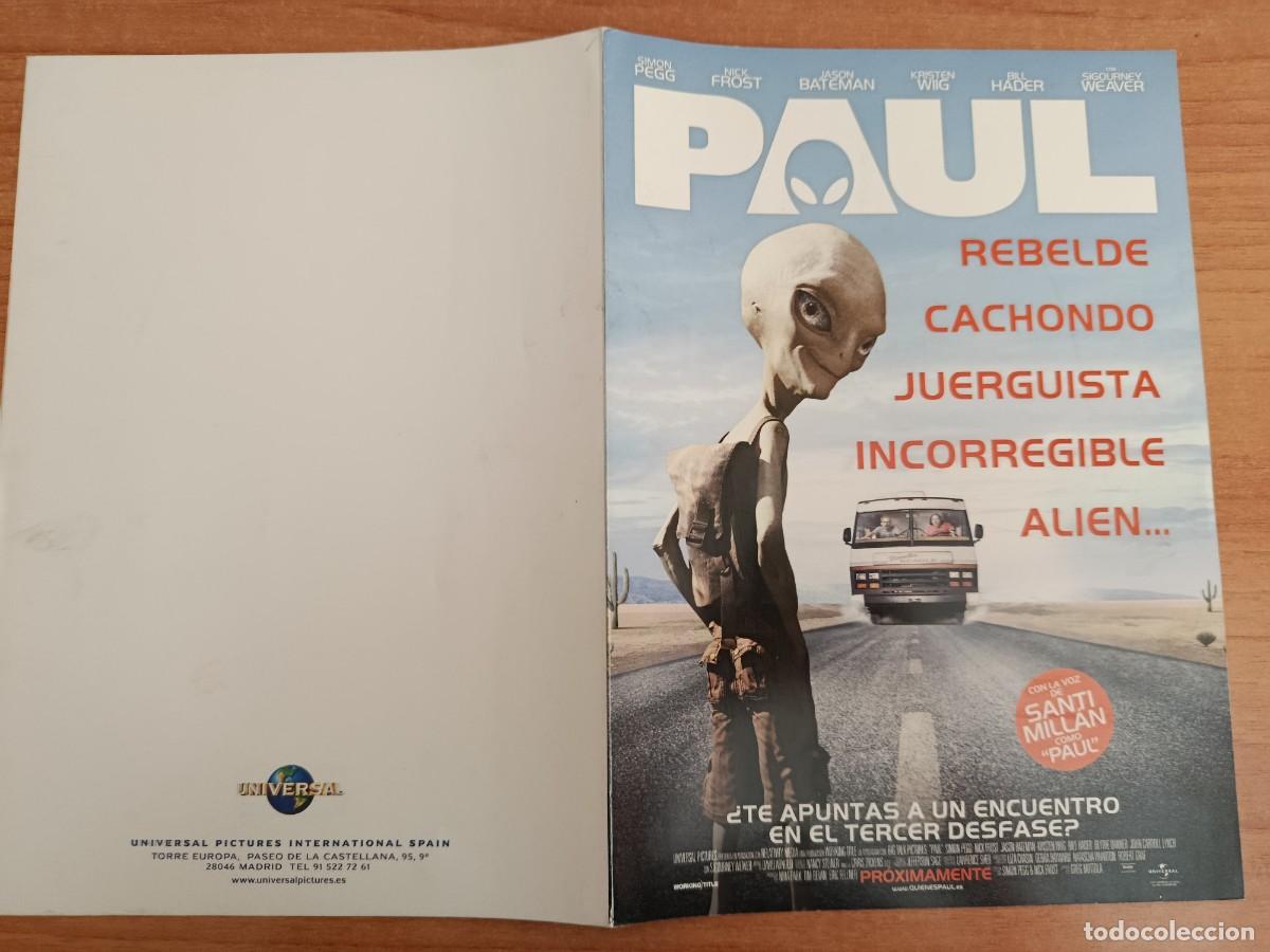 Cine: G34--GUIA DE LA PELICULA --- PAUL