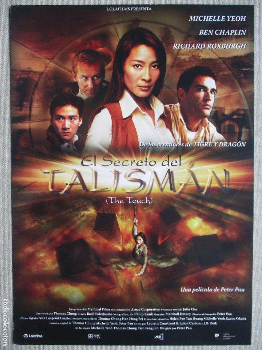 Cine: EL SECRETO DEL TALISMAN. GUIA ORIGINAL ESTRENO. PEDIDO MINIMO EN GUIAS 10 EUROS.
