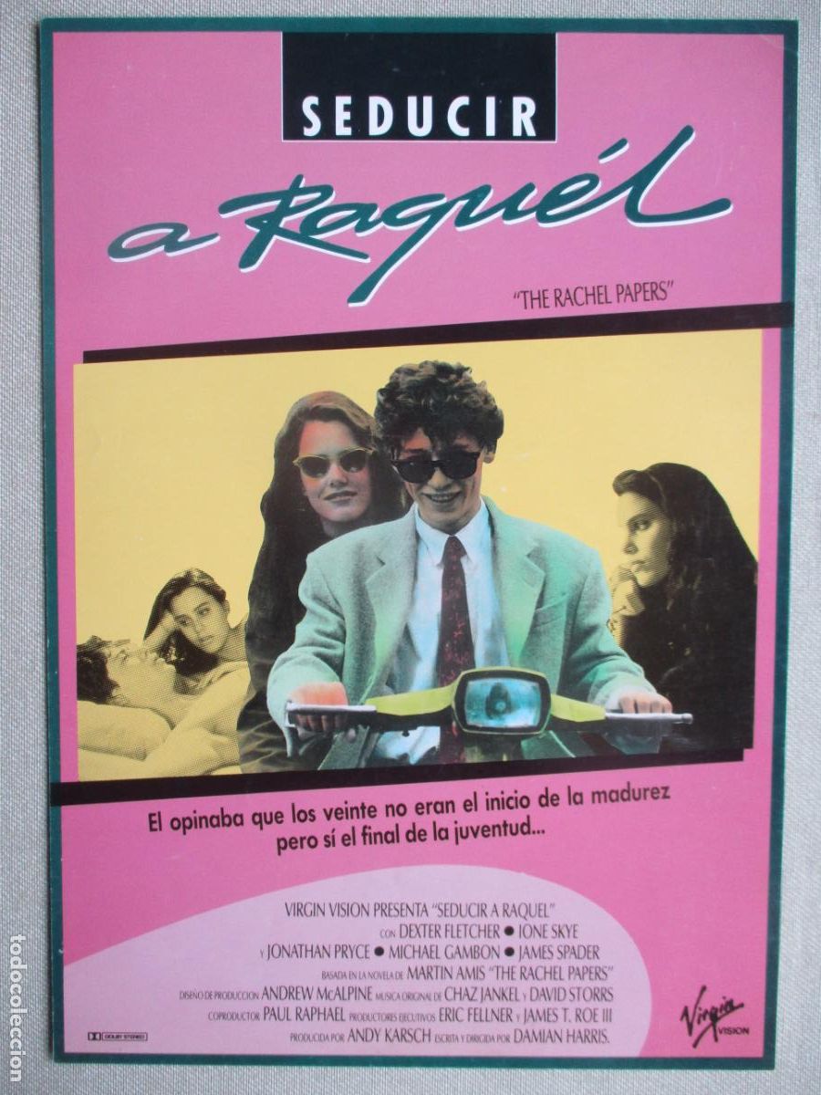 Cine: SEDUCIR A RAQUEL. GUIA ORIGINAL ESTRENO. PEDIDO MINIMO EN GUIAS 10 EUROS.
