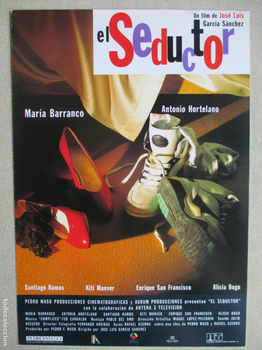 Cine: EL SEDUCTOR. GUIA ORIGINAL ESTRENO. PEDIDO MINIMO EN GUIAS 10 EUROS.