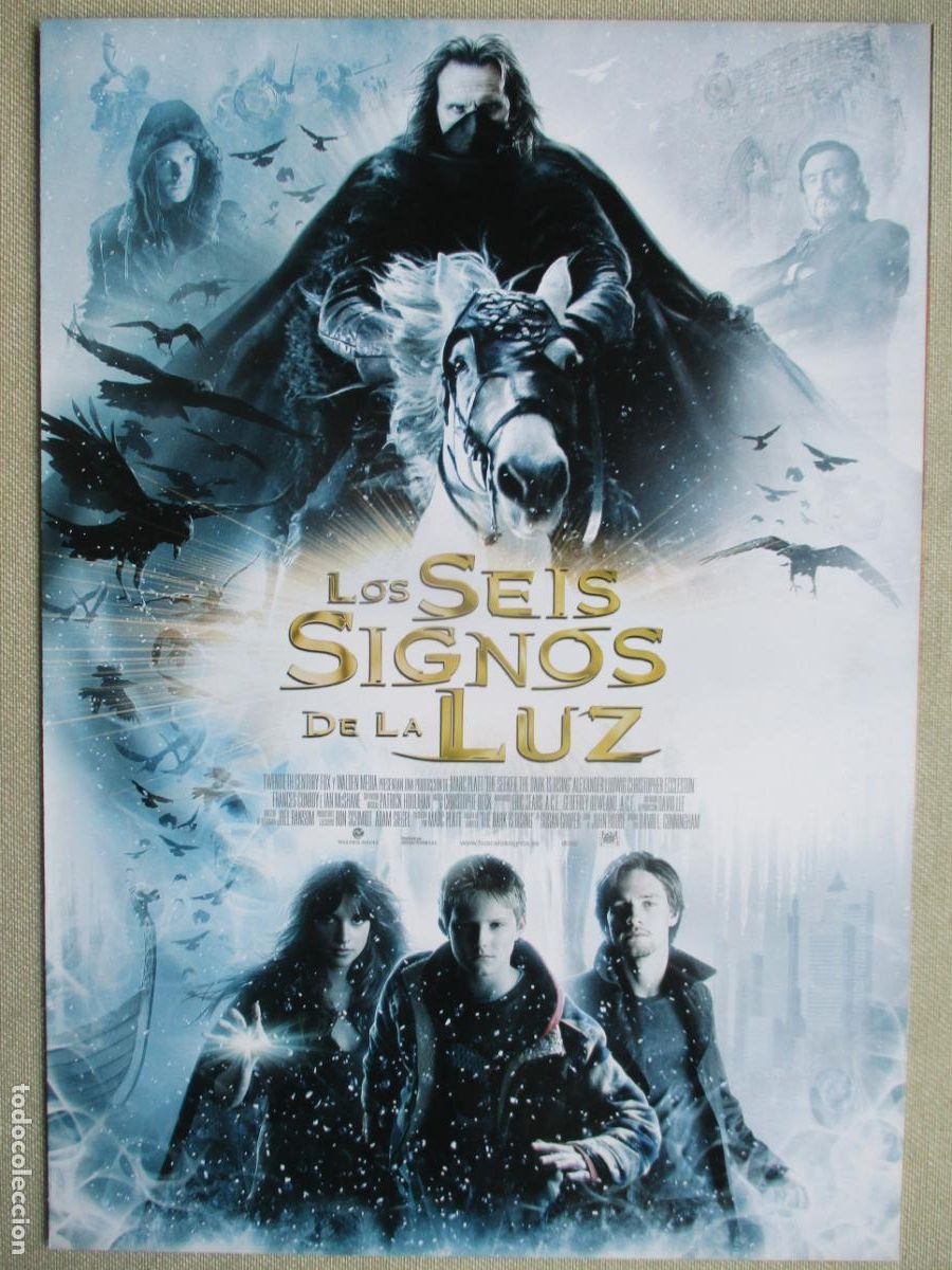 Cine: LOS SEIS SIGNOS DE LA LUZ. GUIA ORIGINAL ESTRENO. PEDIDO MINIMO EN GUIAS 10 EUROS.