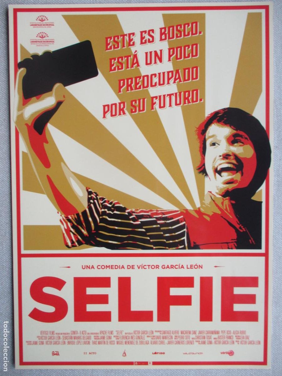Cine: SELFIE. GUIA ORIGINAL ESTRENO. PEDIDO MINIMO EN GUIAS 10 EUROS.