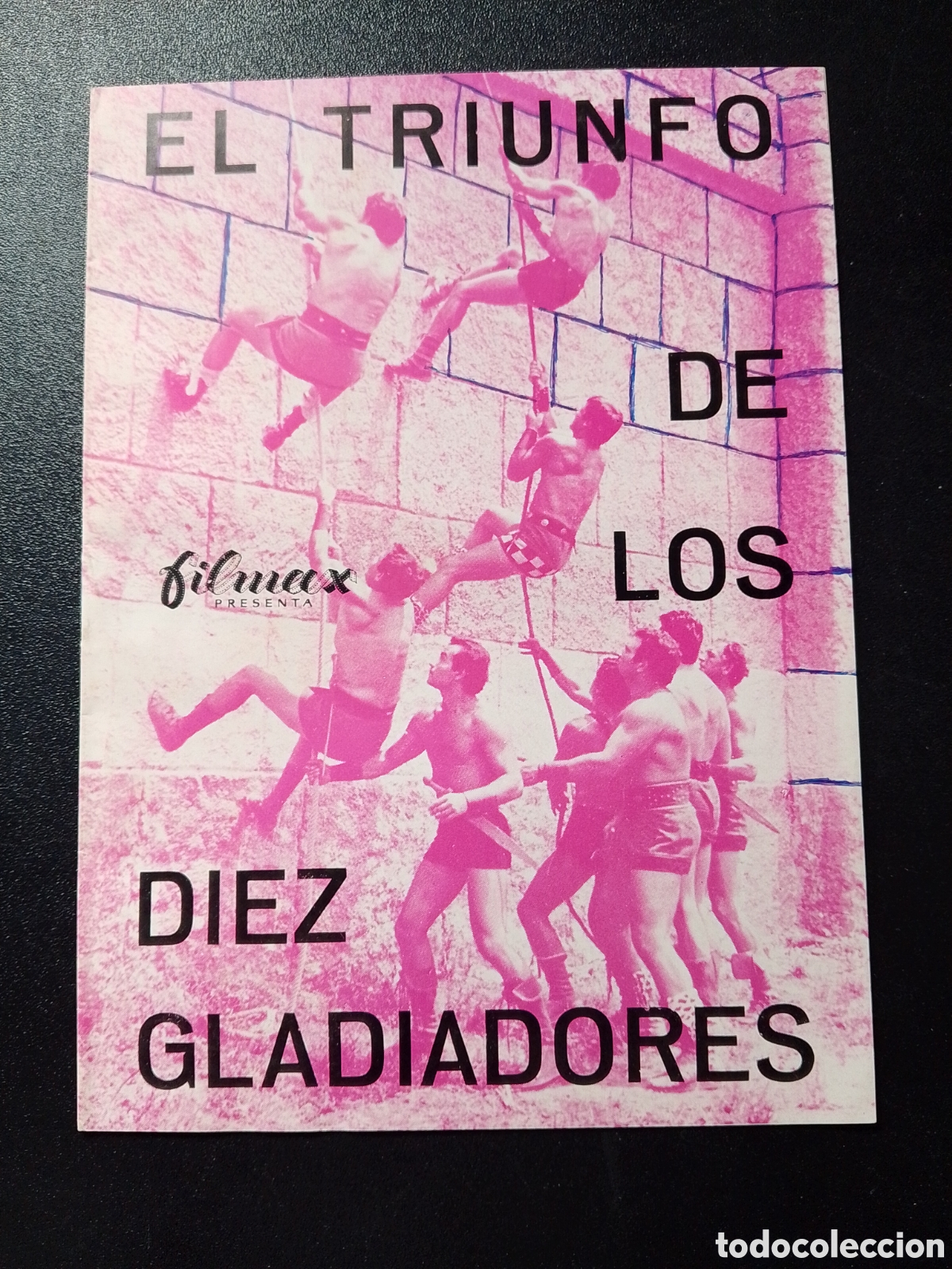 Cine: EL TRIUNFO DE LOS DIEZ GLADIADORES - DAN VADIS - HELGA LINE GUIA DE CINE ORIGINAL CA83