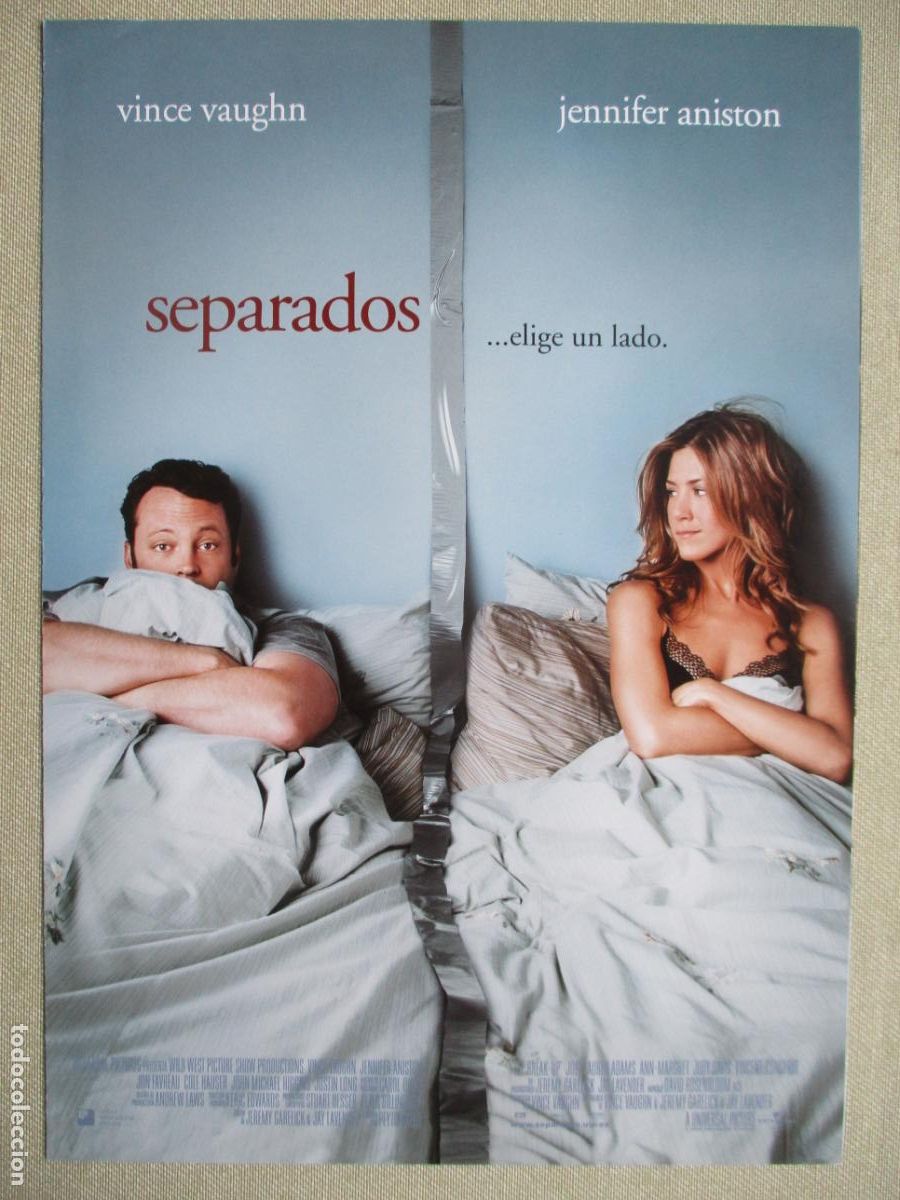 Cine: SEPARADOS. GUIA ORIGINAL ESTRENO. PEDIDO MINIMO EN GUIAS 10 EUROS.