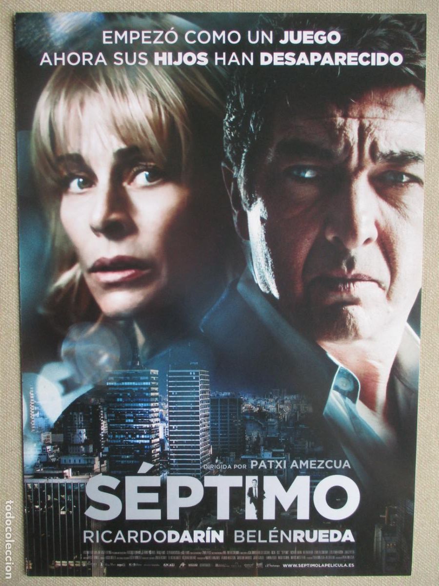 Cine: SEPTIMO. GUIA ORIGINAL ESTRENO. PEDIDO MINIMO EN GUIAS 10 EUROS.