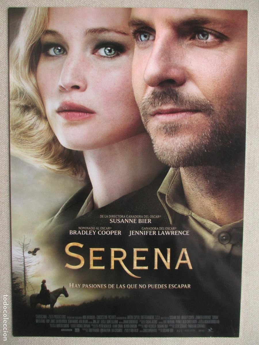 Cine: SERENA. GUIA ORIGINAL ESTRENO. PEDIDO MINIMO EN GUIAS 10 EUROS.