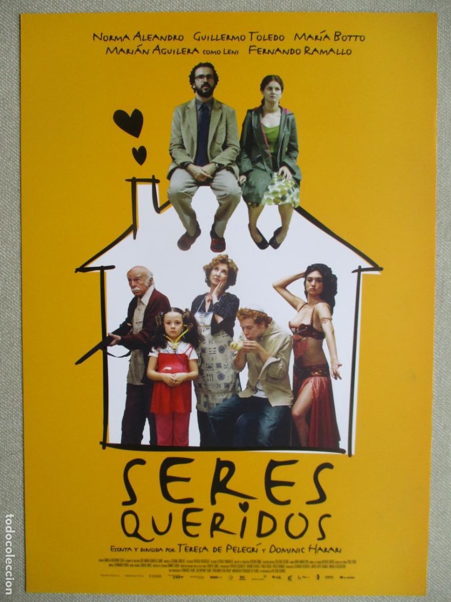 Cine: SERES QUERIDOS. GUIA ORIGINAL ESTRENO. PEDIDO MINIMO EN GUIAS 10 EUROS.