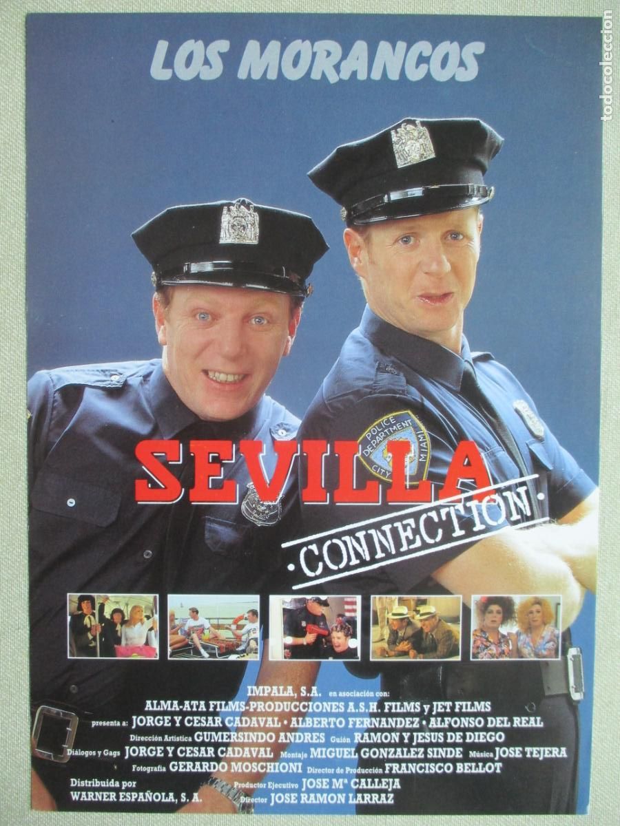 Cine: SEVILLA CONNECTION. GUIA ORIGINAL ESTRENO. PEDIDO MINIMO EN GUIAS 10 EUROS.