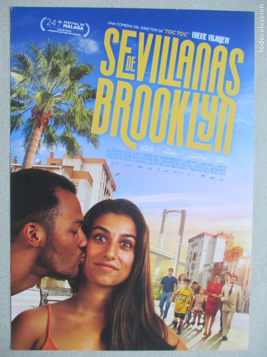 Cine: SEVILLANAS DE BROOKLYN. GUIA ORIGINAL ESTRENO. PEDIDO MINIMO EN GUIAS 10 EUROS.