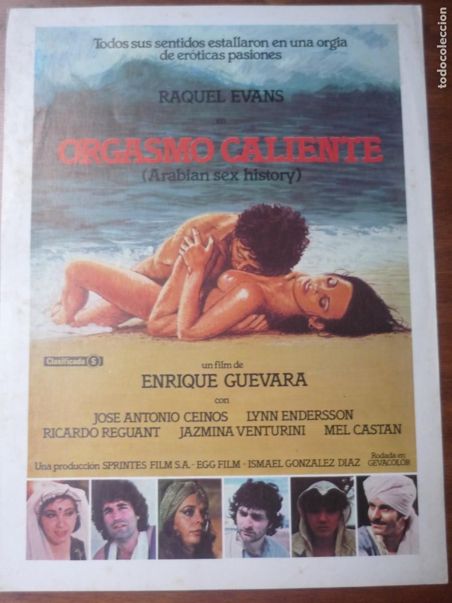 Cine: orgasmo caliente - guia publicitaria original - lynn anderson arabian sex story cine erotico