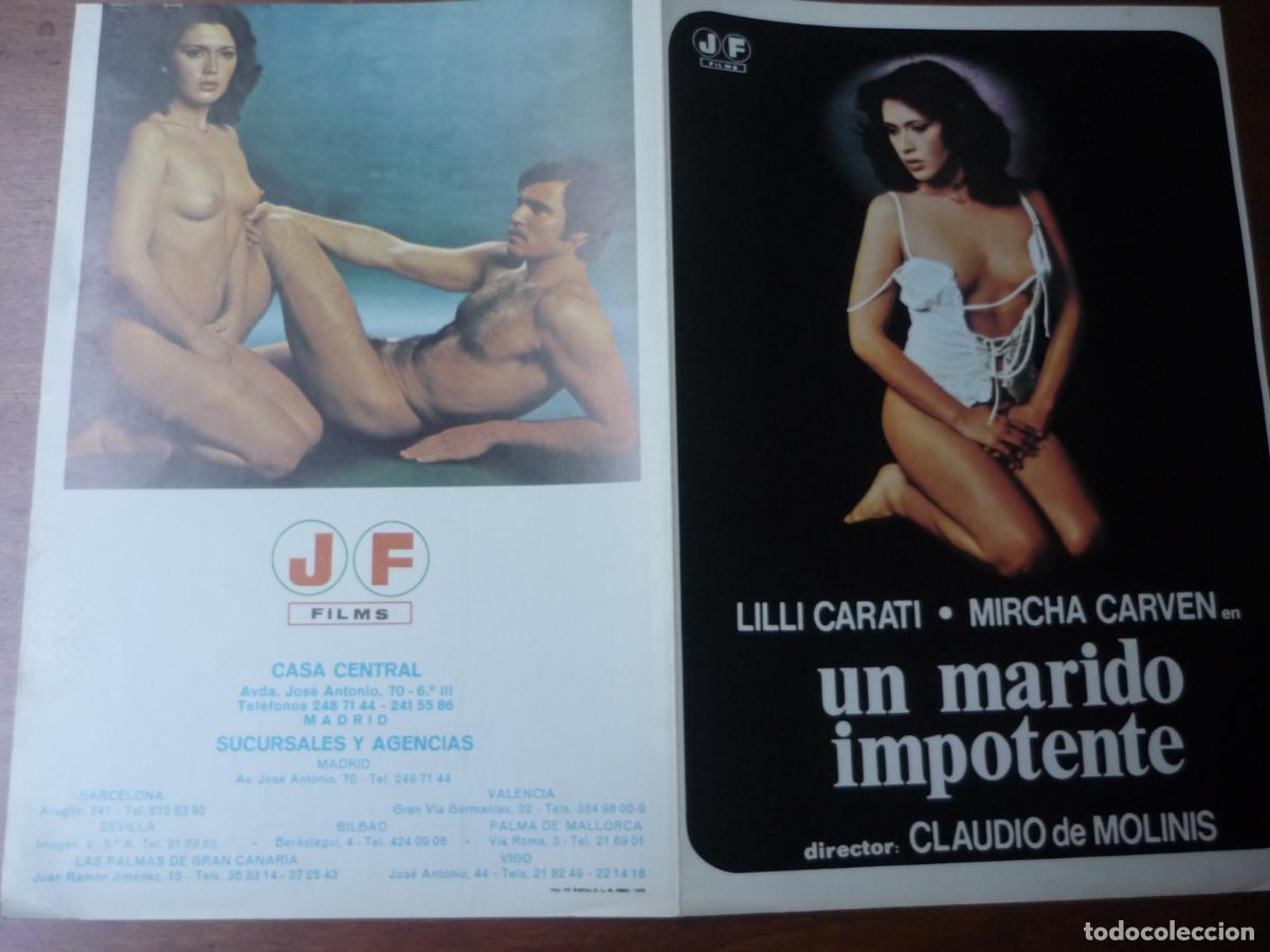 Cine: un marido impotente -guia publicitaria original lilli carati mircha carven ajita wilson cine erotico