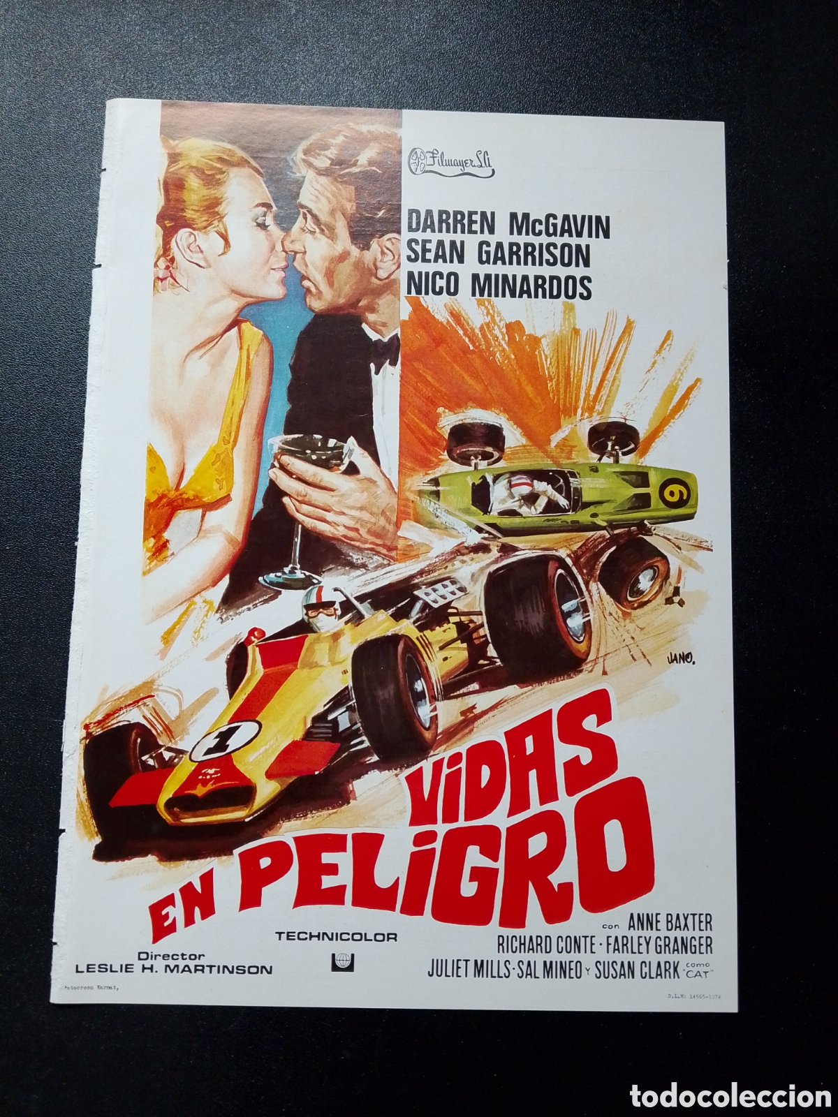 Cine: VIDAS EN PELIGRO DARREN MCGAVIN GUIA DE CINE ORIGINAL CA83