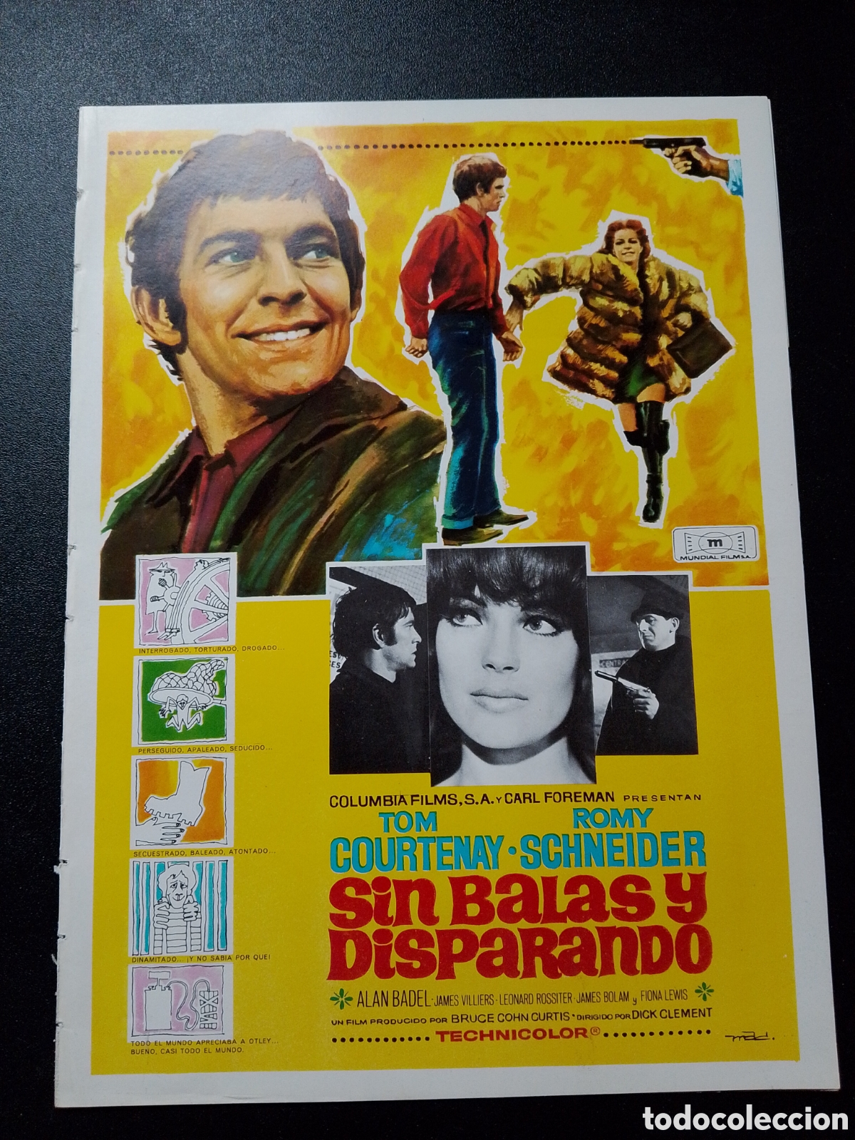 Cine: Sin balas y disparando - Mac - romy schneider leonard rossiter fiona lewi GUIA DE CINE ORIGINAL CA84