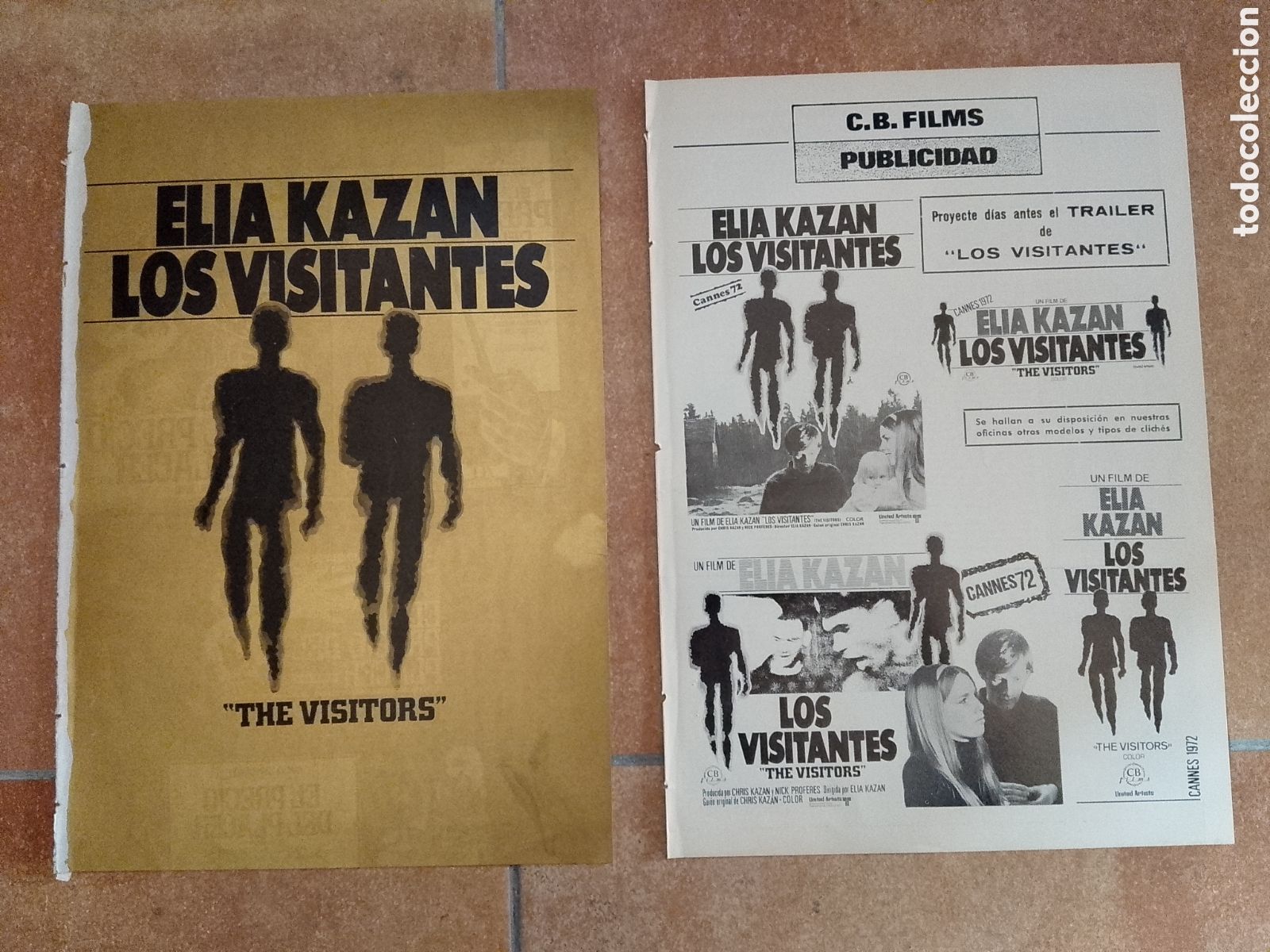 Cine: ELIA KAZAN LOS VISITANTES GUIA DE CINE ORIGINAL CA84
