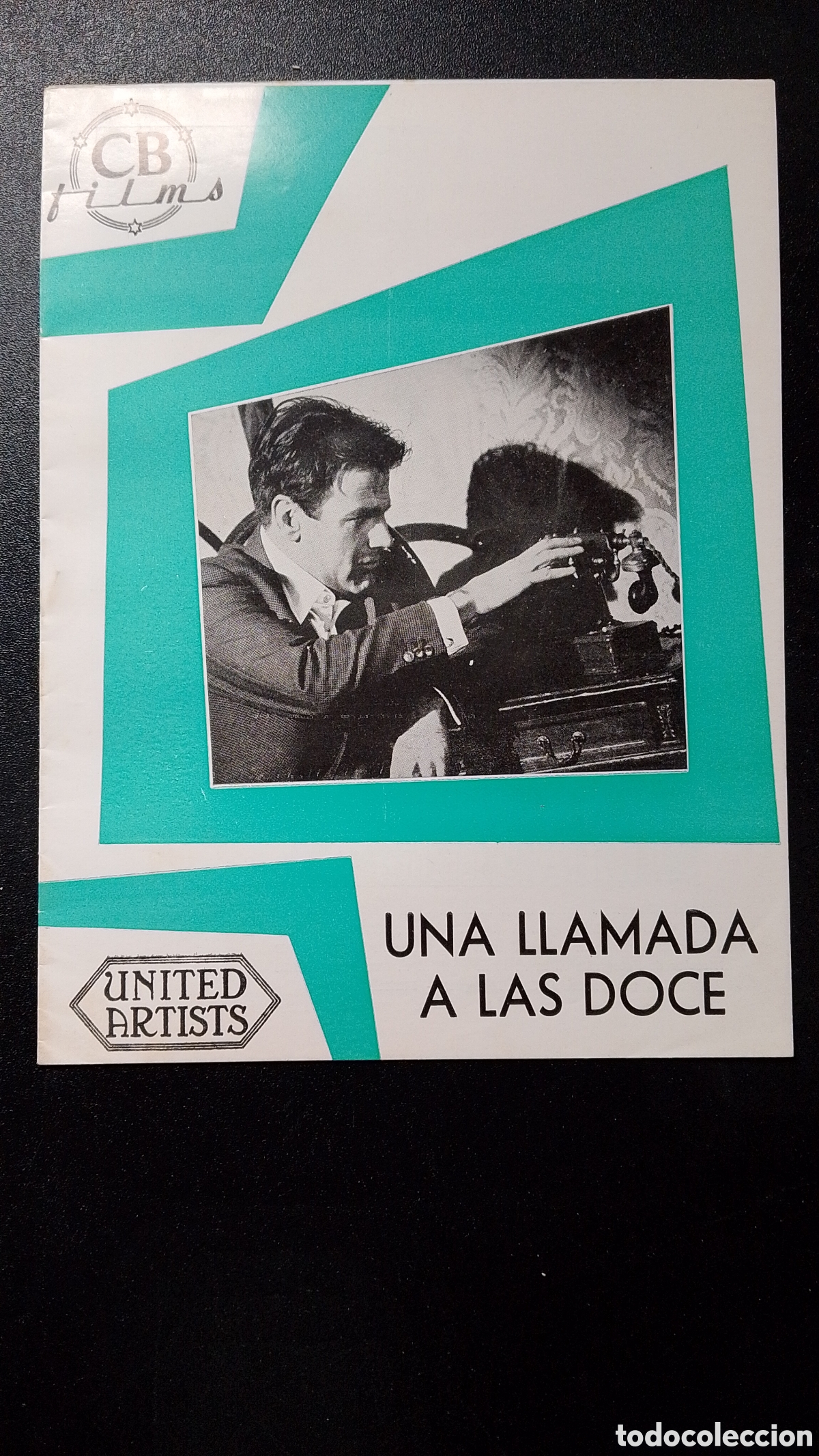 Cine: Una llamada a las doce - Maximilian Schell, Ingrid Thulin GUIA DE CINE ORIGINAL CA85