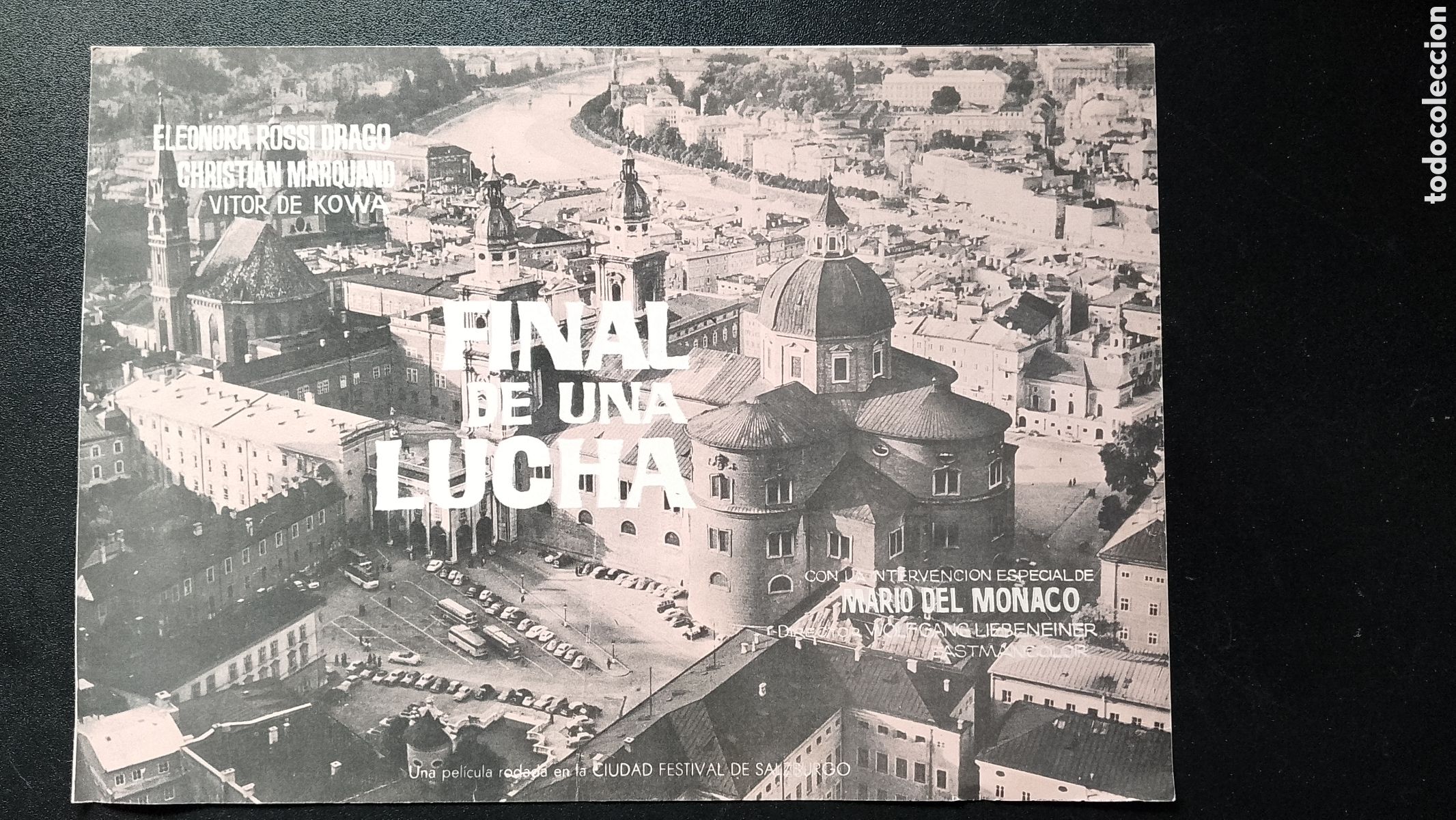 Cine: FINAL DE UNA LUCHA ELEONORA ROSSI VICTOR DE KOWA GUIA DE CINE ORIGINAL CA85
