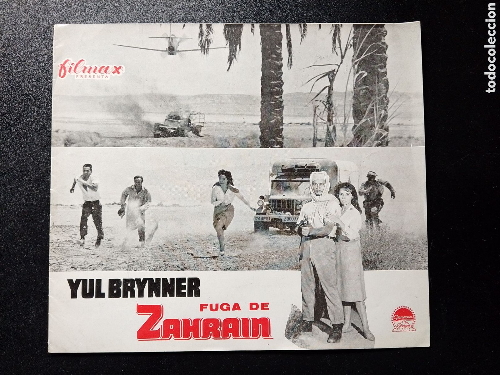 Cine: FUGA DE ZAHRAIN GUIA DE CINE ORIGINAL CA85