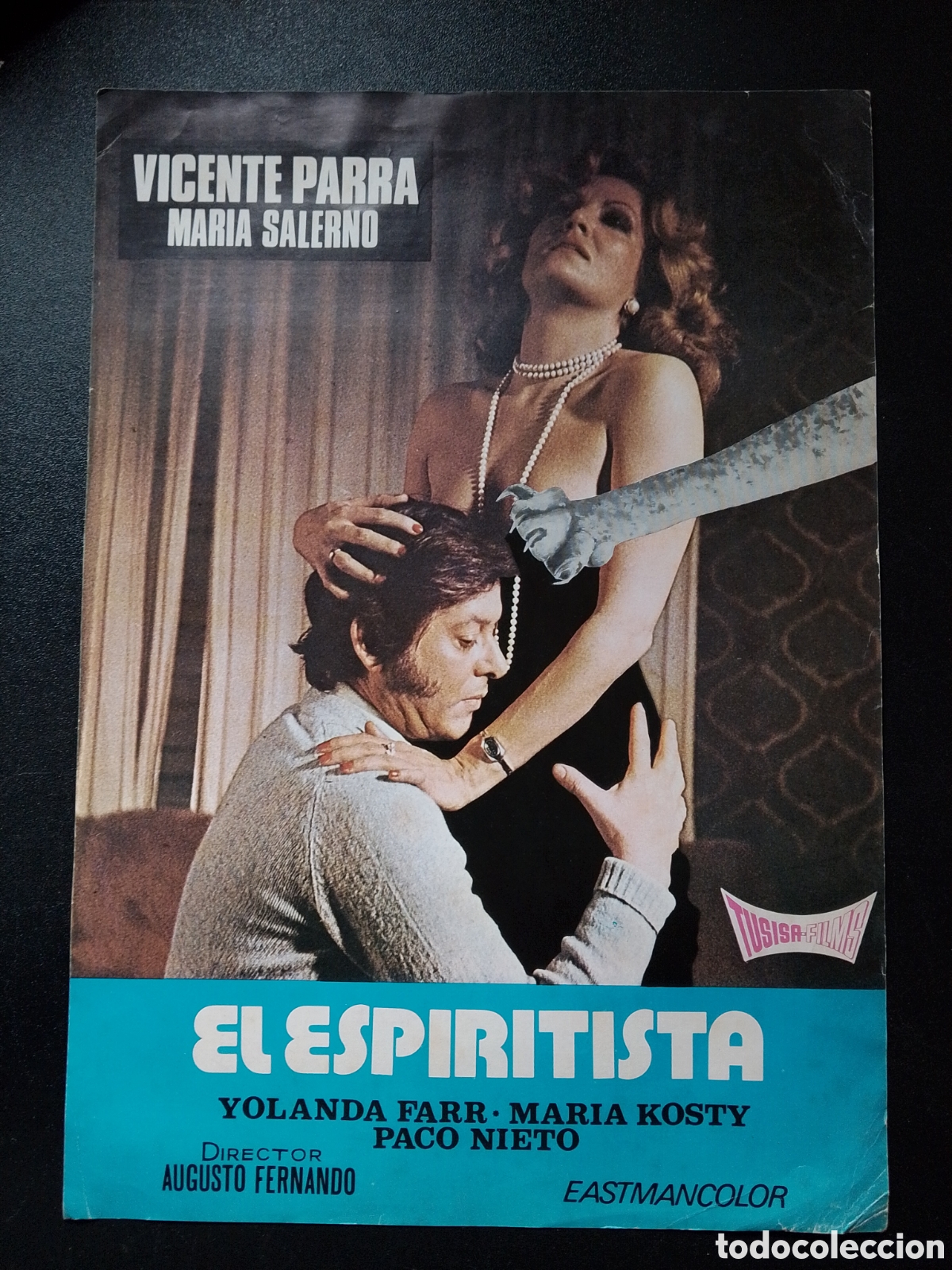 Cine: EL ESPIRITISTA MARIA SALERNO MARIA KOSTY GUIA DE CINE ORIGINAL CA84