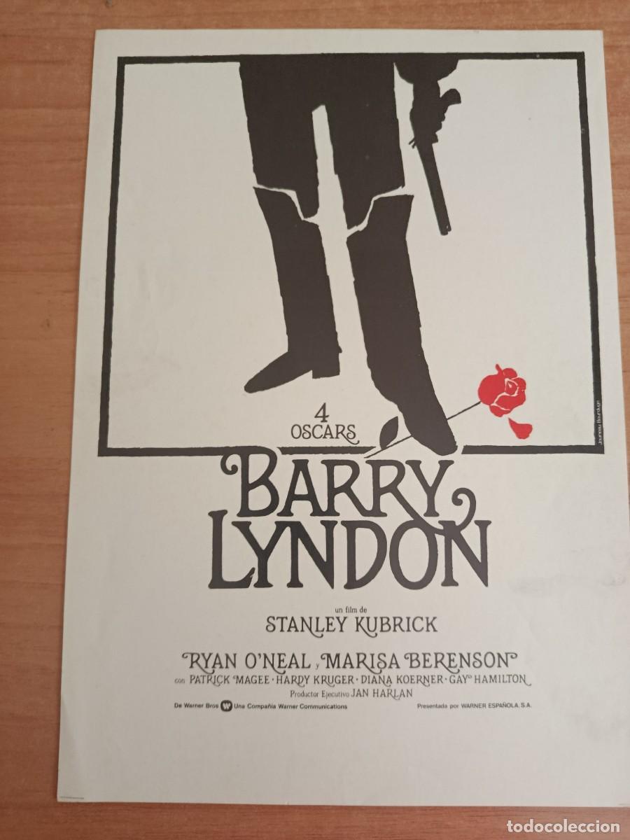 Cine: G34-GUIA DE LA PELICULA --BARRY LONDON