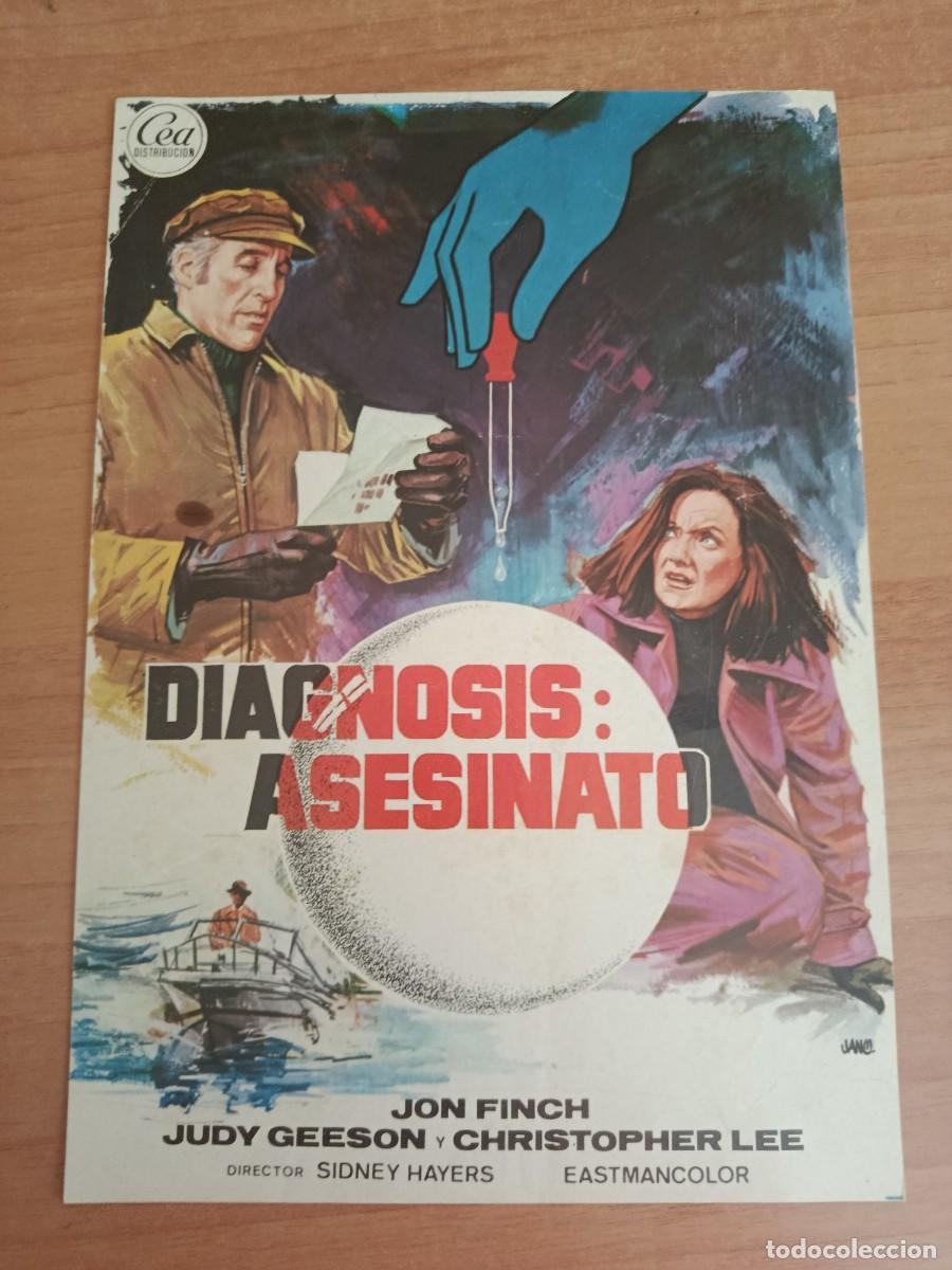 Cine: G34-GUIA DE LA PELICULA --DIAGNOSTICO: ASESINATO