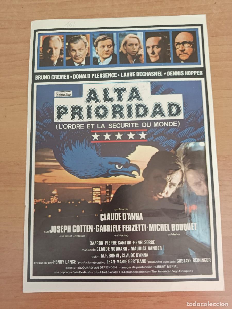 Cine: G34-GUIA DE LA PELICULA --ALTA PRIORIDAD