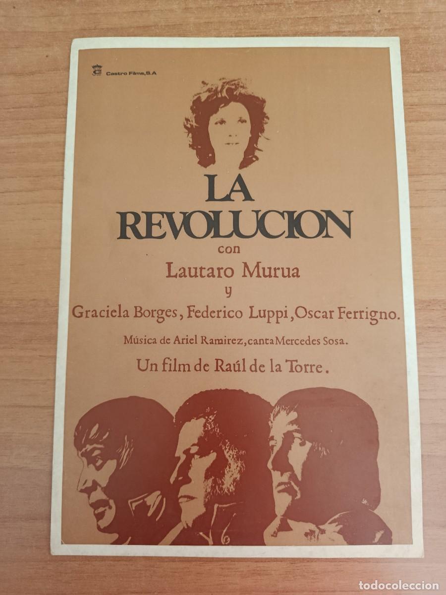 Cine: G34-GUIA DE LA PELICULA --LA REVOLUCION