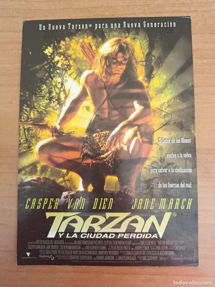Cine: G34-GUIA DE LA PELICULA --TARZAN Y LA CIUDAD PERDIDA