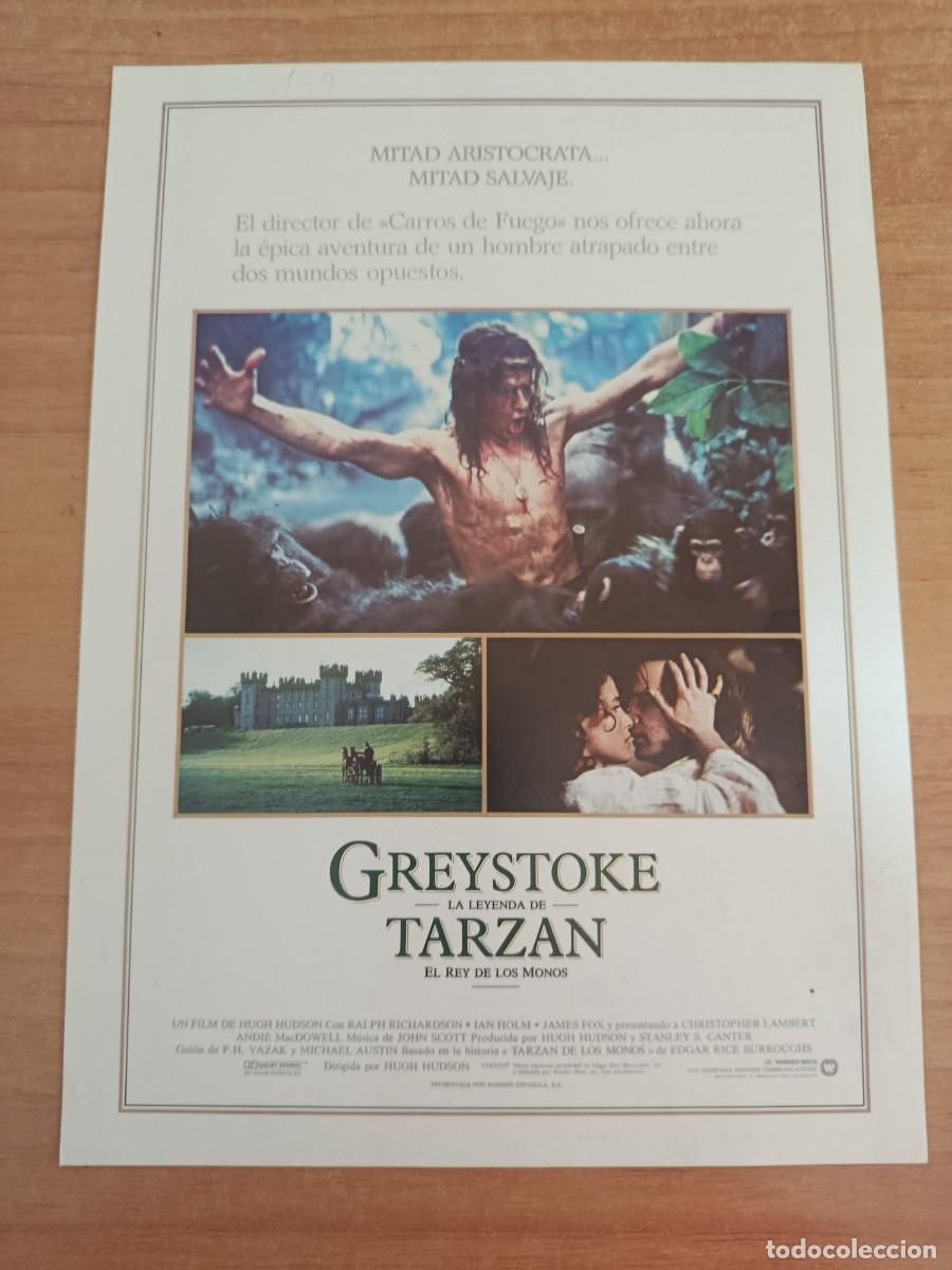 Cine: G34-GUIA DE LA PELICULA --GREYSTOKE LA LEYENDA DE TARZAN