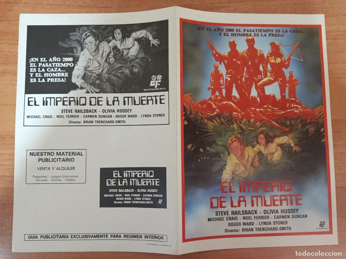 Cine: G34-GUIA DE LA PELICULA -- EL IMPERIO DE LA MUERTE