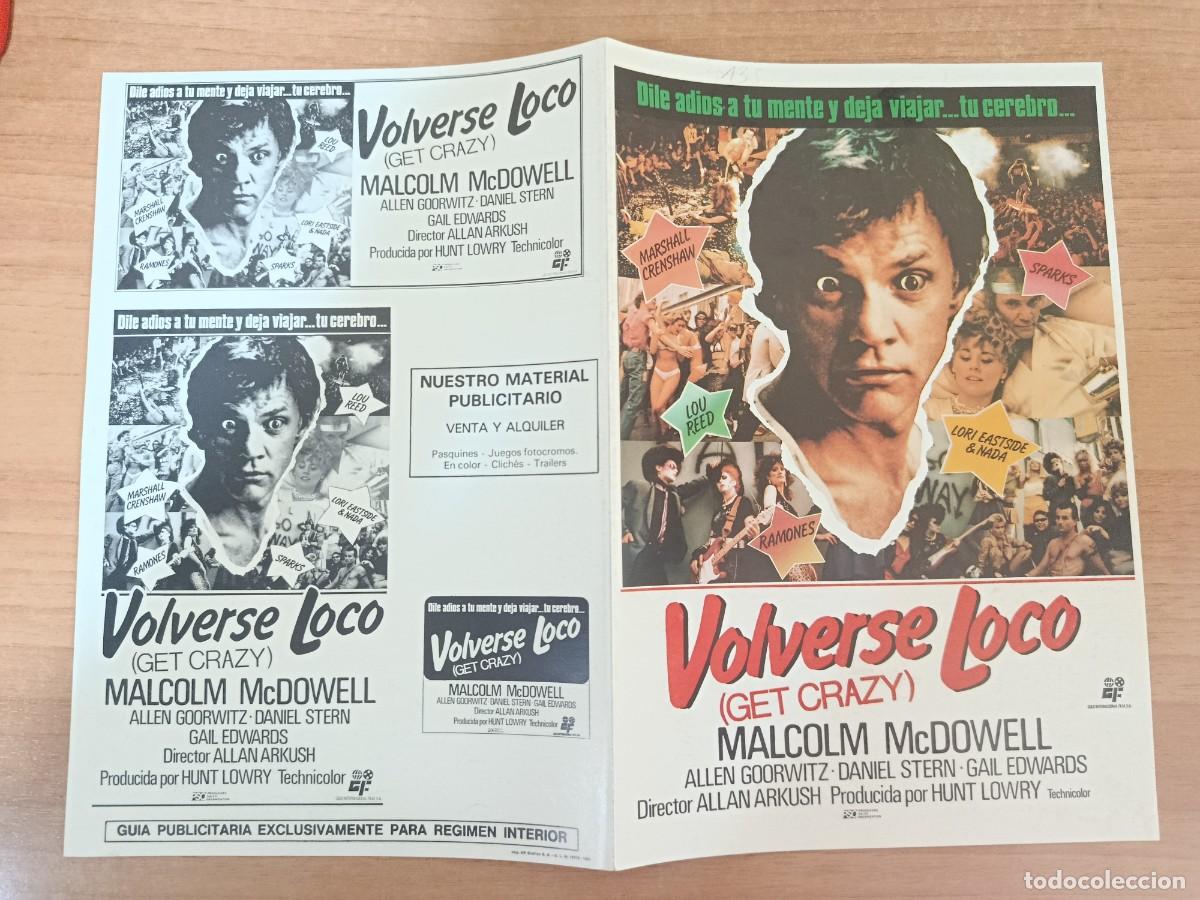 Cine: G34-GUIA DE LA PELICULA -- VOLVERSE LOCO